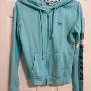 Victoria's Secret PINK Aqua Hoodie